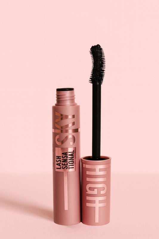 Rímel Negro Waterproof con Volumen y Rizado