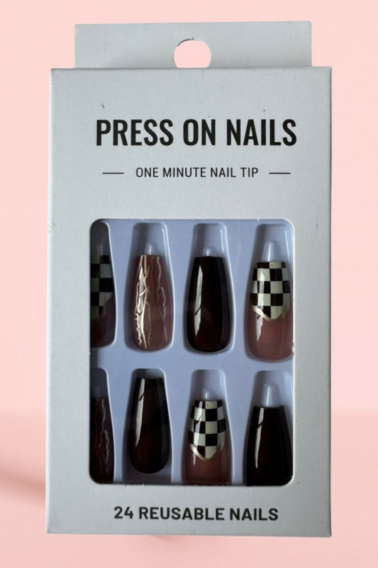 Uñas Postizas Press On de Lujo