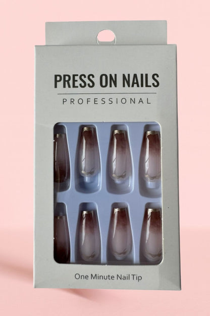 Uñas Postizas Press On de Lujo