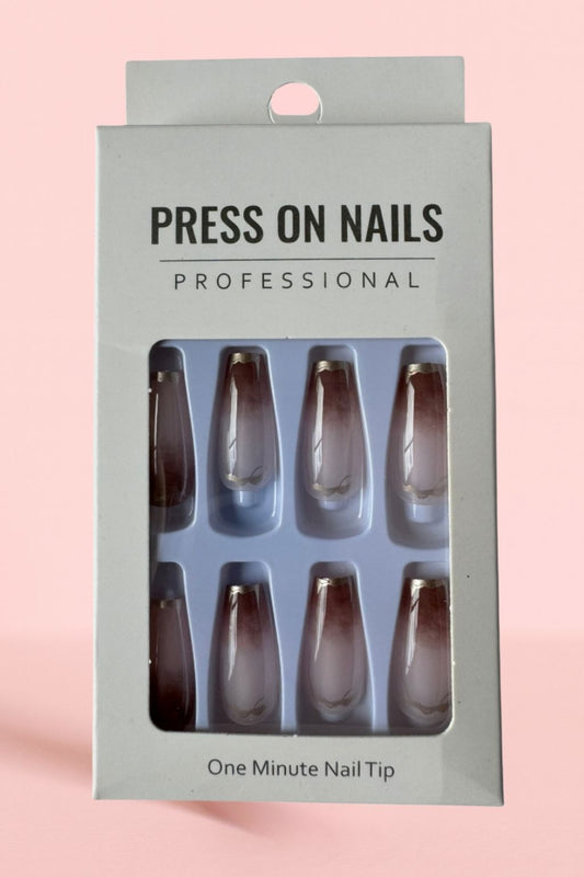 Uñas Postizas Press On de Lujo
