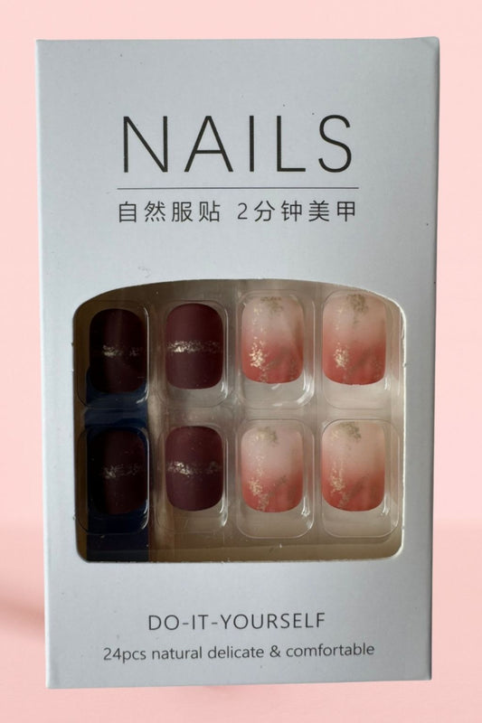 Uñas Postizas Press On de Lujo
