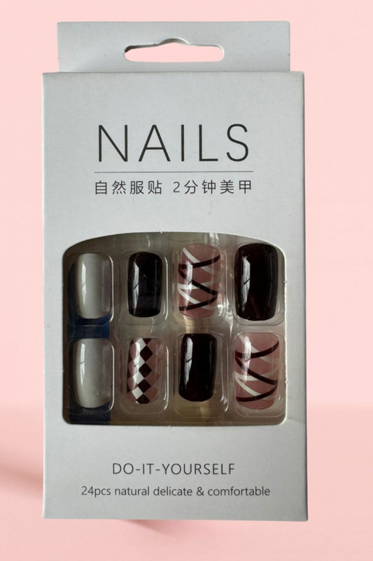 Uñas Postizas Press On de Lujo
