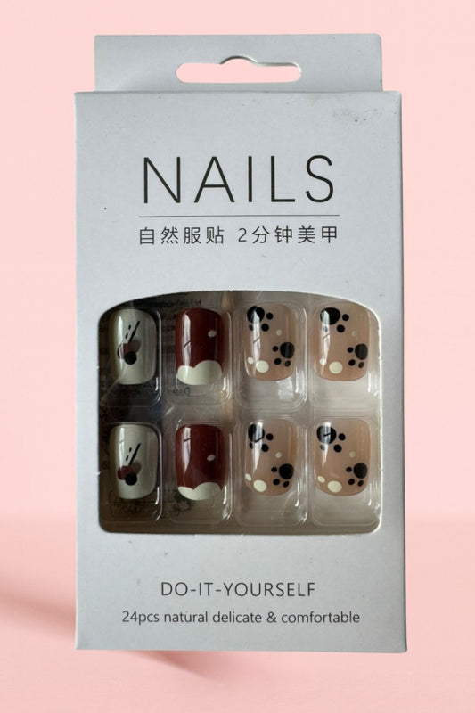 Uñas Postizas Press On de Lujo