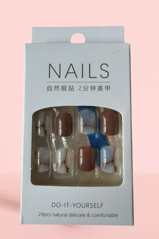 Uñas Postizas Press On de Lujo