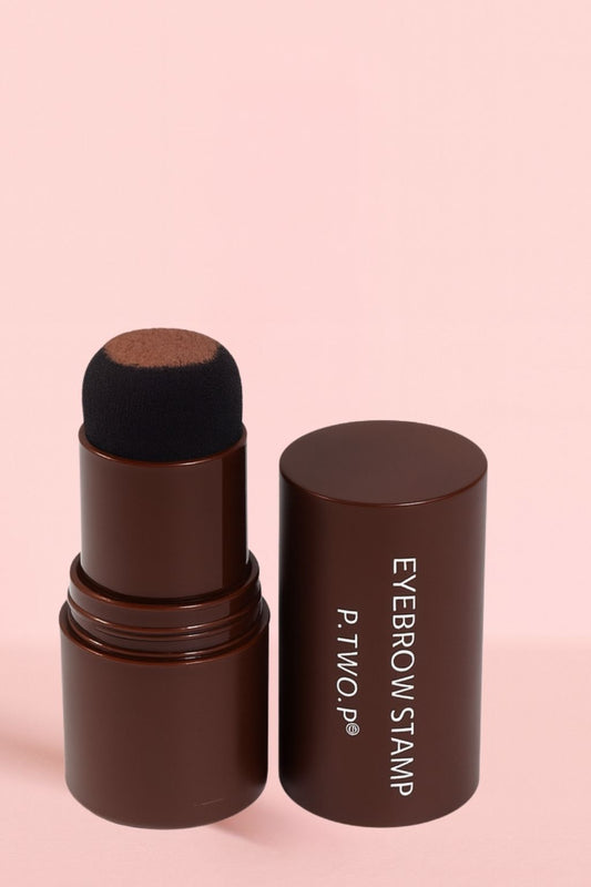 Kit de Maquillaje con Polvo Capilar y Molde para Cejas